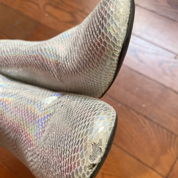 Holographic silver booties DOLLSKILL - Picture 5 of 5